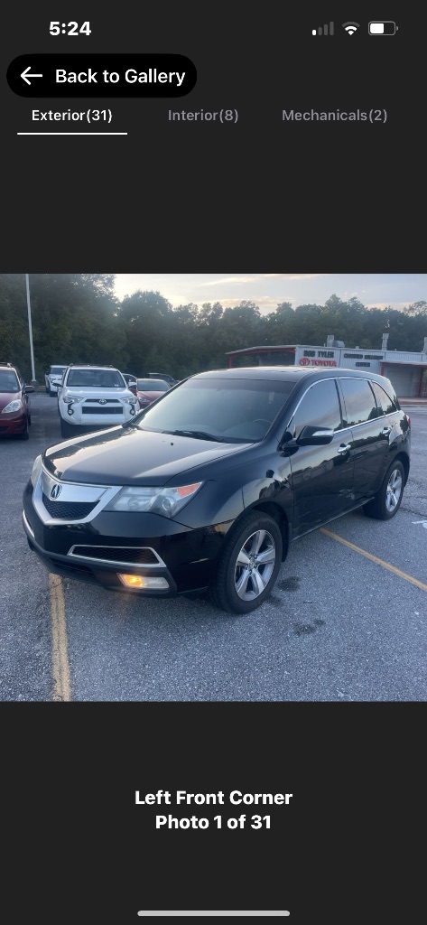 2012 Acura MDX Base